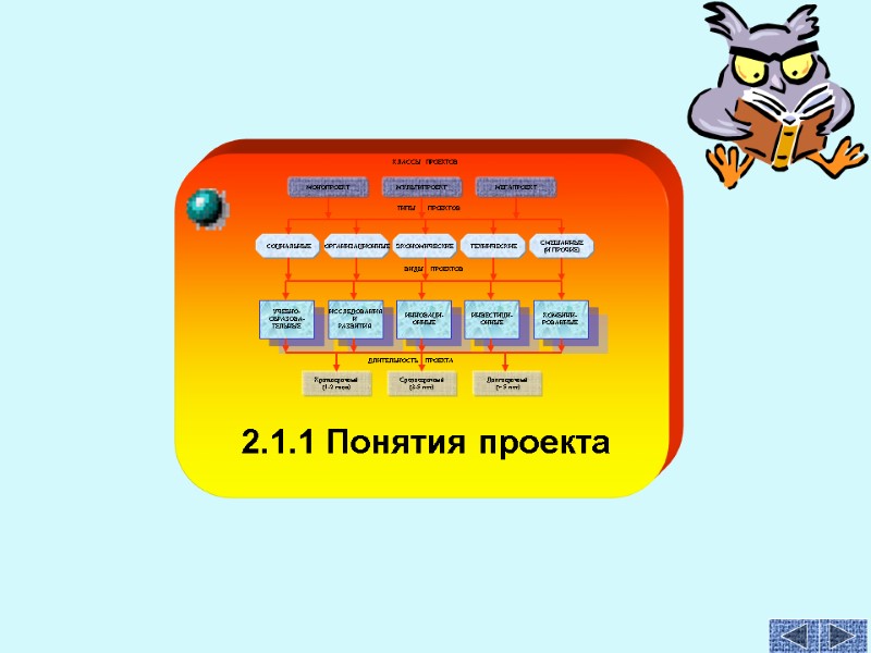 2.1.1 Понятия проекта